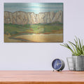 'Mini Western Vista 6' by Chariklia Zarris – Metal Wall Art, 16x12 room view