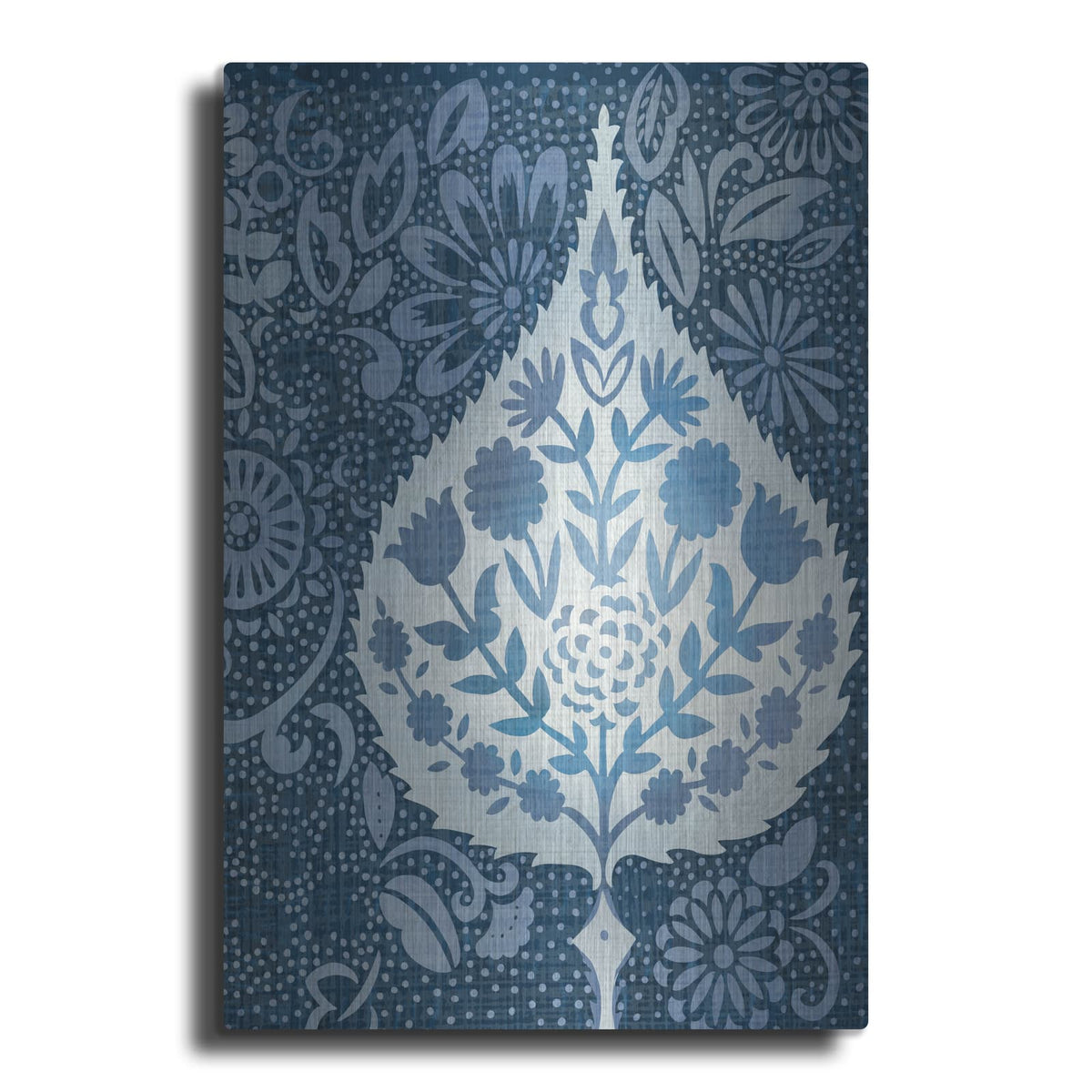 'Watercolor Blockprint 1' by Chariklia Zarris – Metal Wall Art