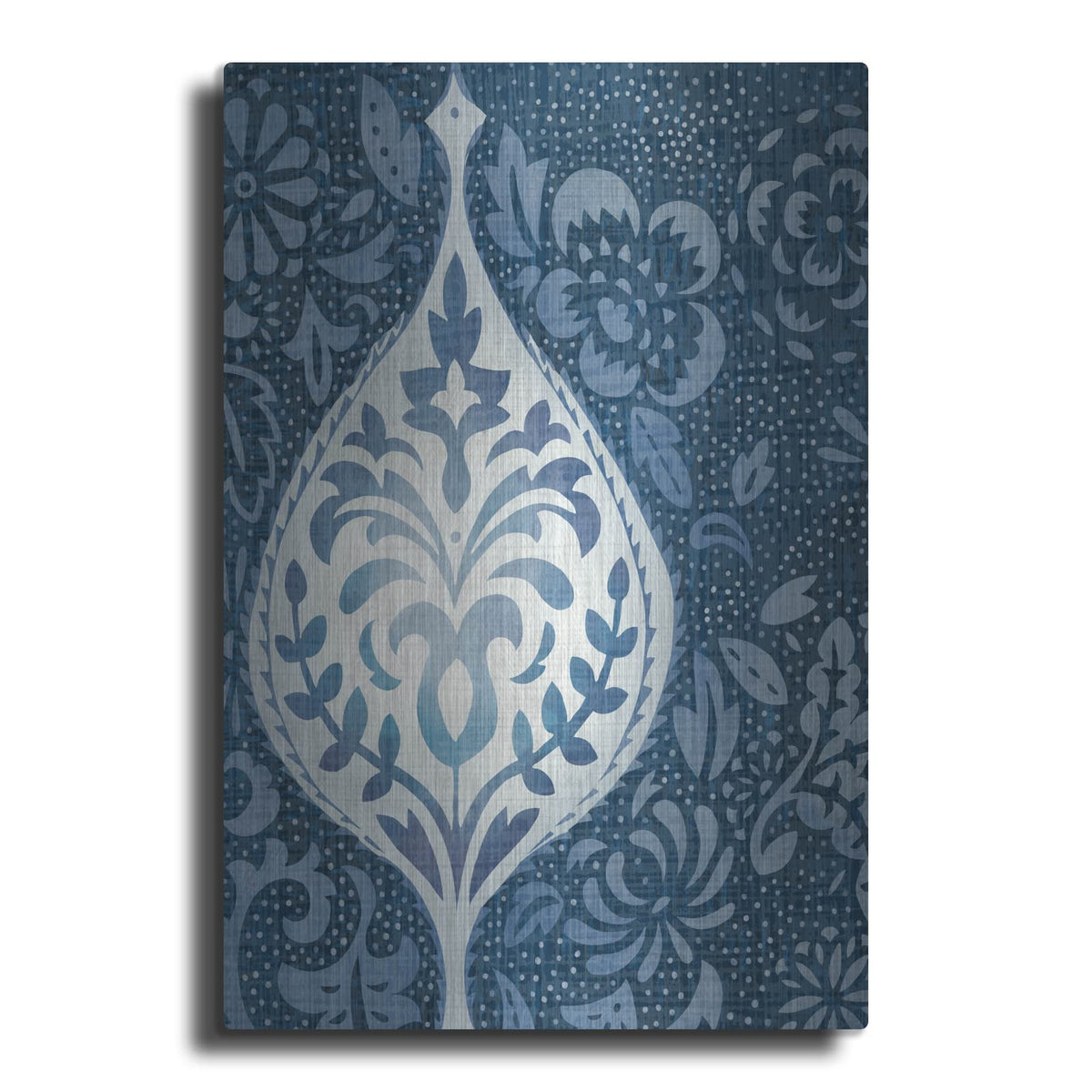 'Watercolor Blockprint 2' by Chariklia Zarris – Metal Wall Art