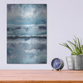 'Blue Tide 2' by Chariklia Zarris – Metal Wall Art, 12x16 room view