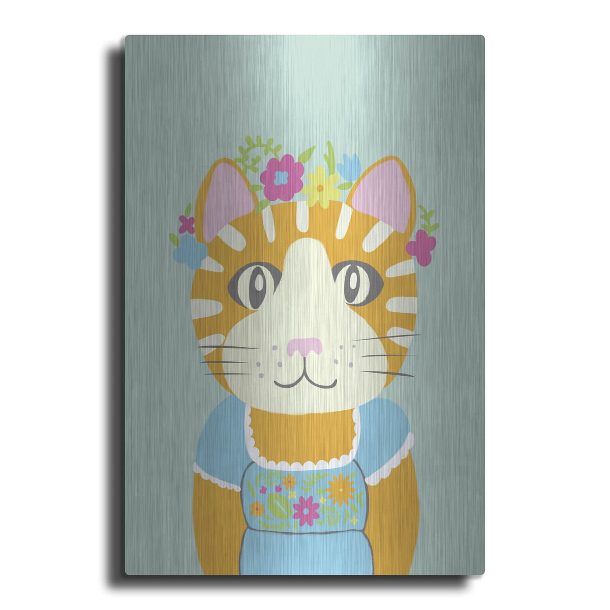 'Fancy Animals 2' by Chariklia Zarris – Metal Wall Art