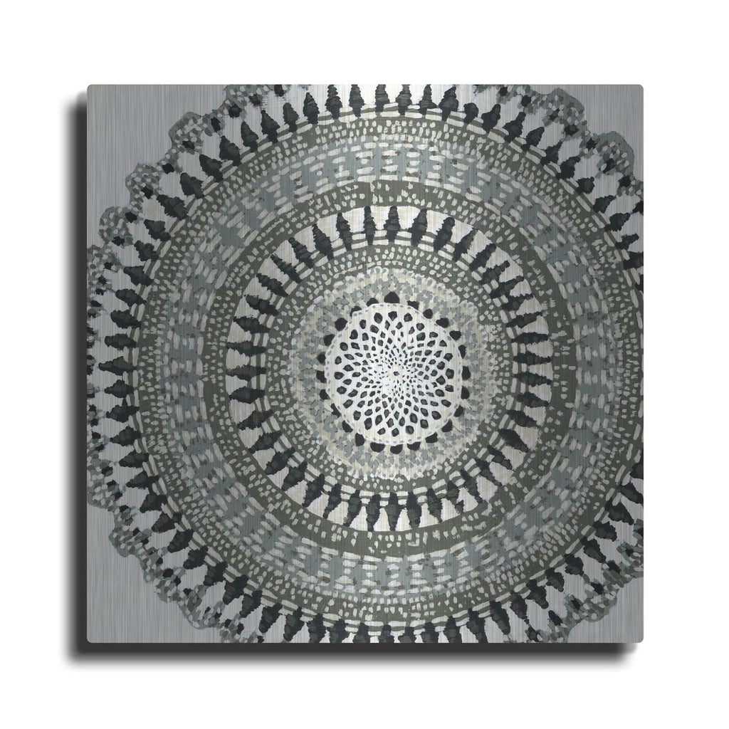 'Abstract Rosette 3' by Chariklia Zarris – Metal Wall Art