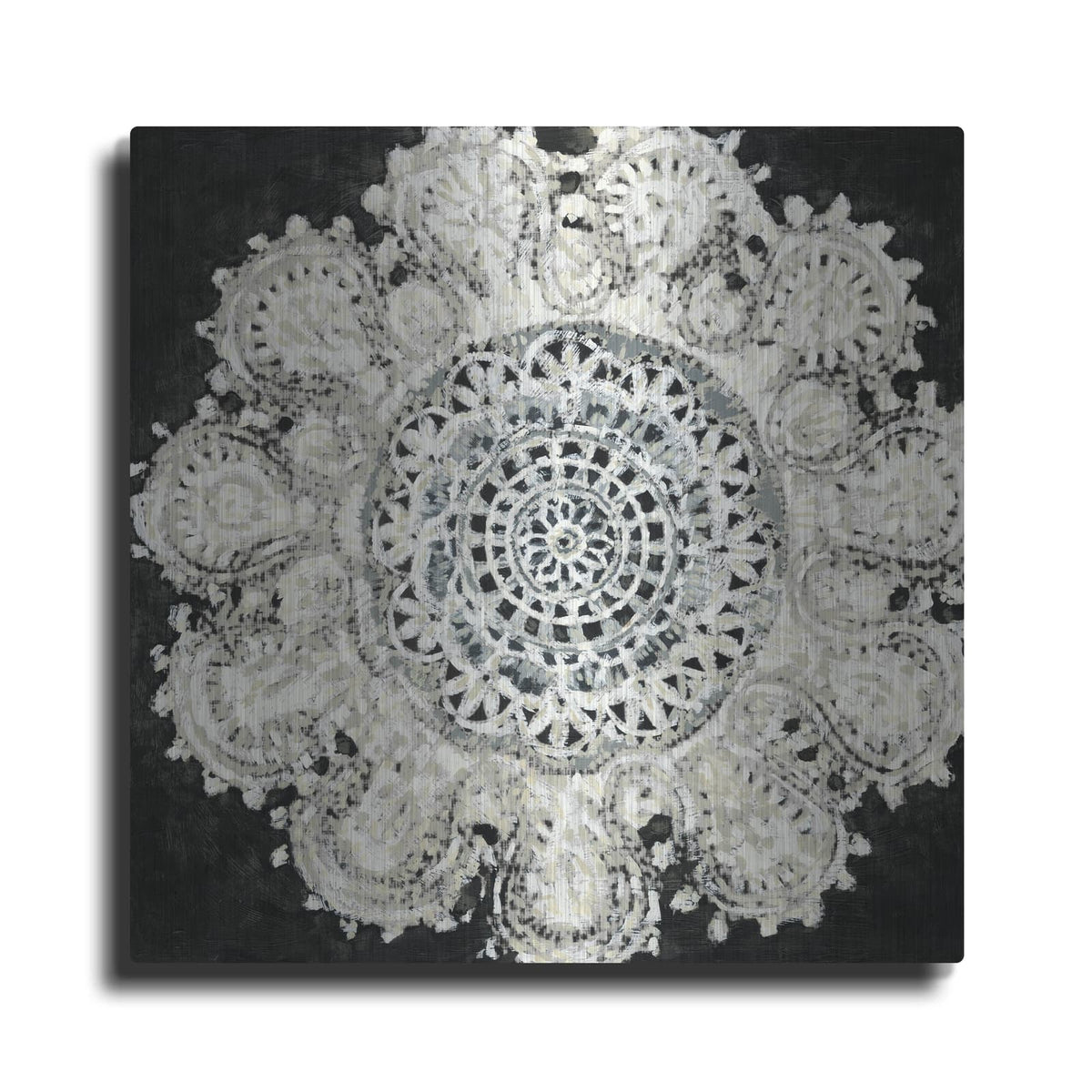 'Abstract Rosette 4' by Chariklia Zarris – Metal Wall Art