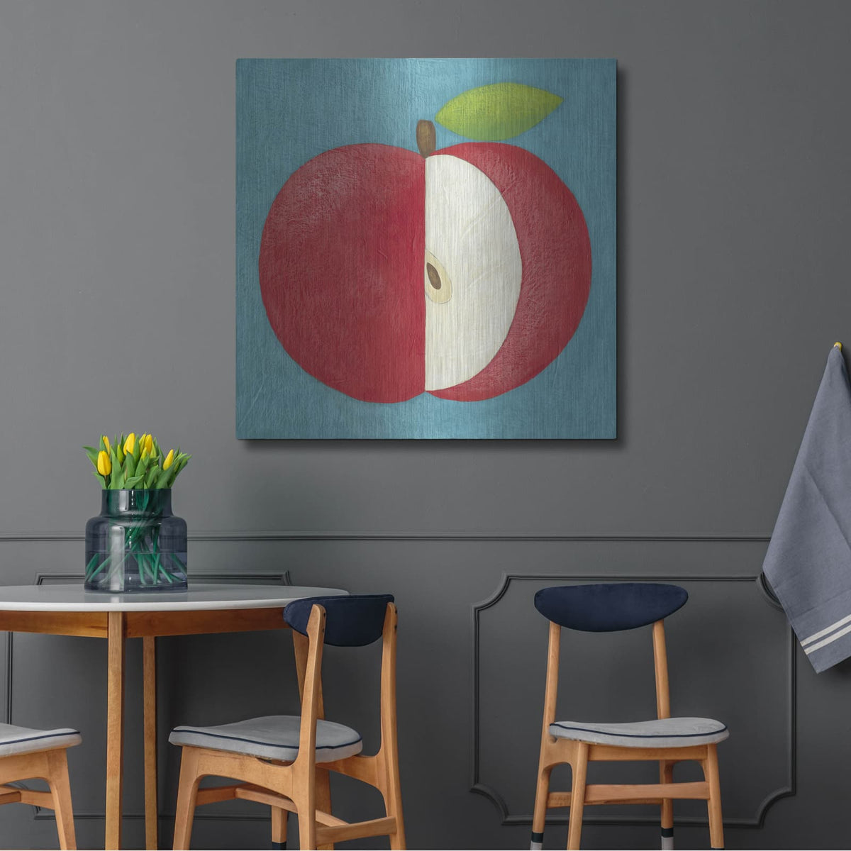 'Augusts Wish 8' by Chariklia Zarris – Metal Wall Art, 36x36 room view