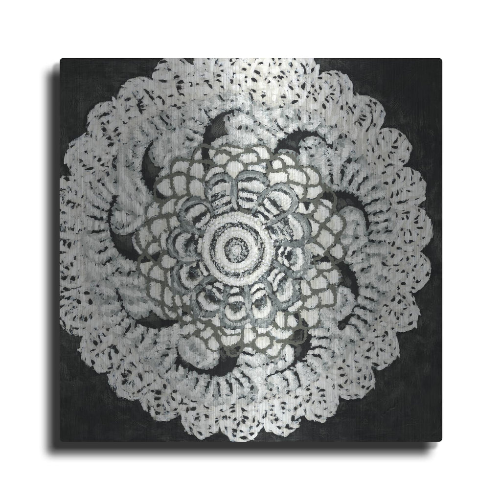 'Abstract Rosette 1' by Chariklia Zarris – Metal Wall Art