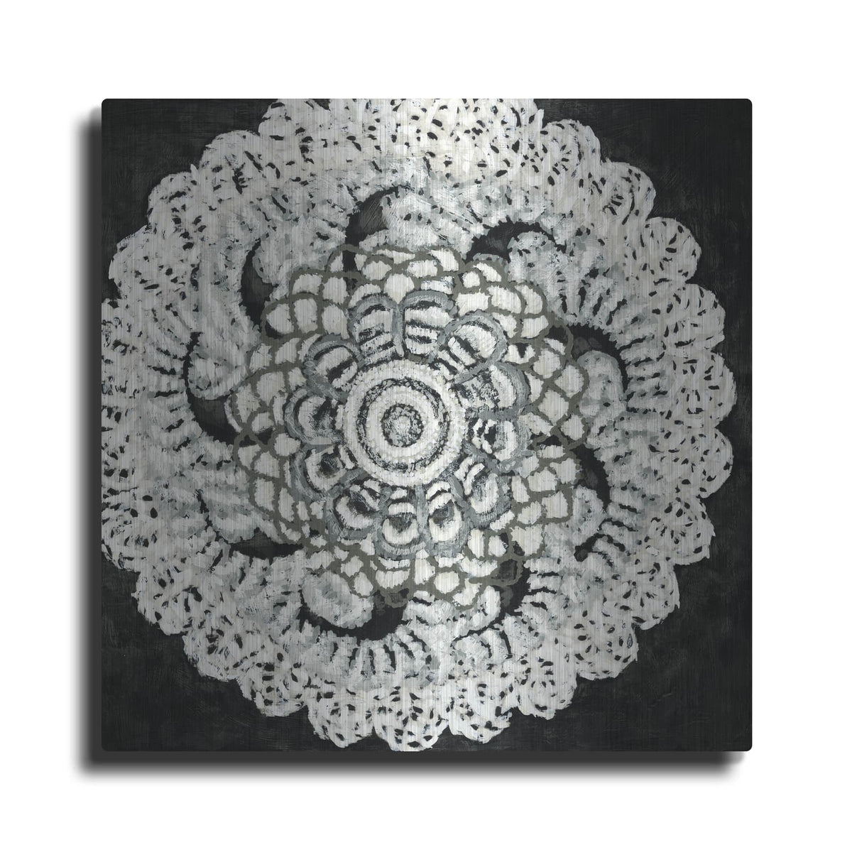 'Abstract Rosette 1' by Chariklia Zarris – Metal Wall Art