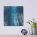 'Crystalline 3' by Chariklia Zarris – Metal Wall Art, 12x12 room view