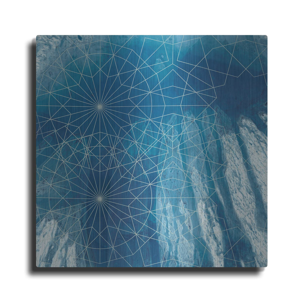 'Crystalline 3' by Chariklia Zarris – Metal Wall Art