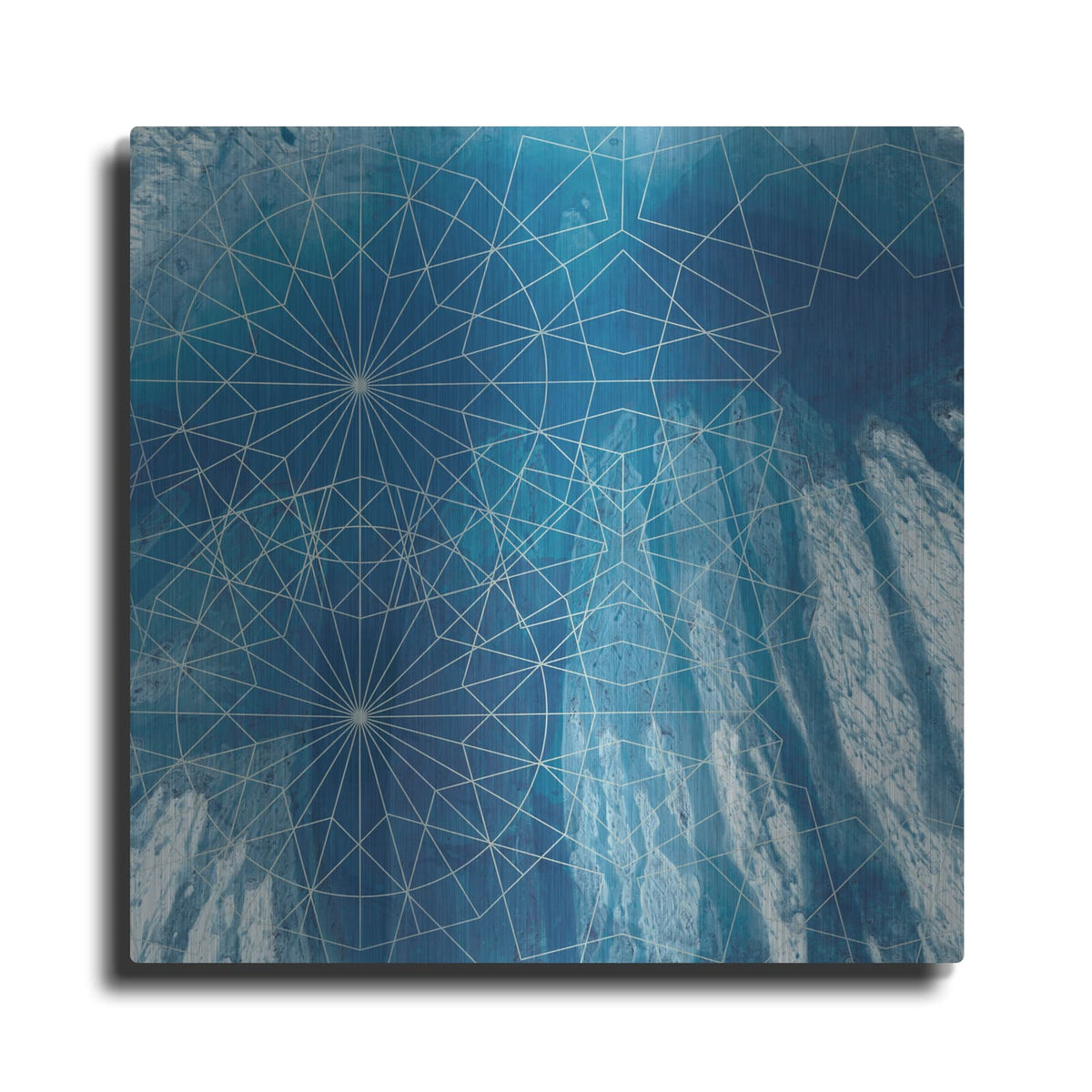 'Crystalline 3' by Chariklia Zarris – Metal Wall Art