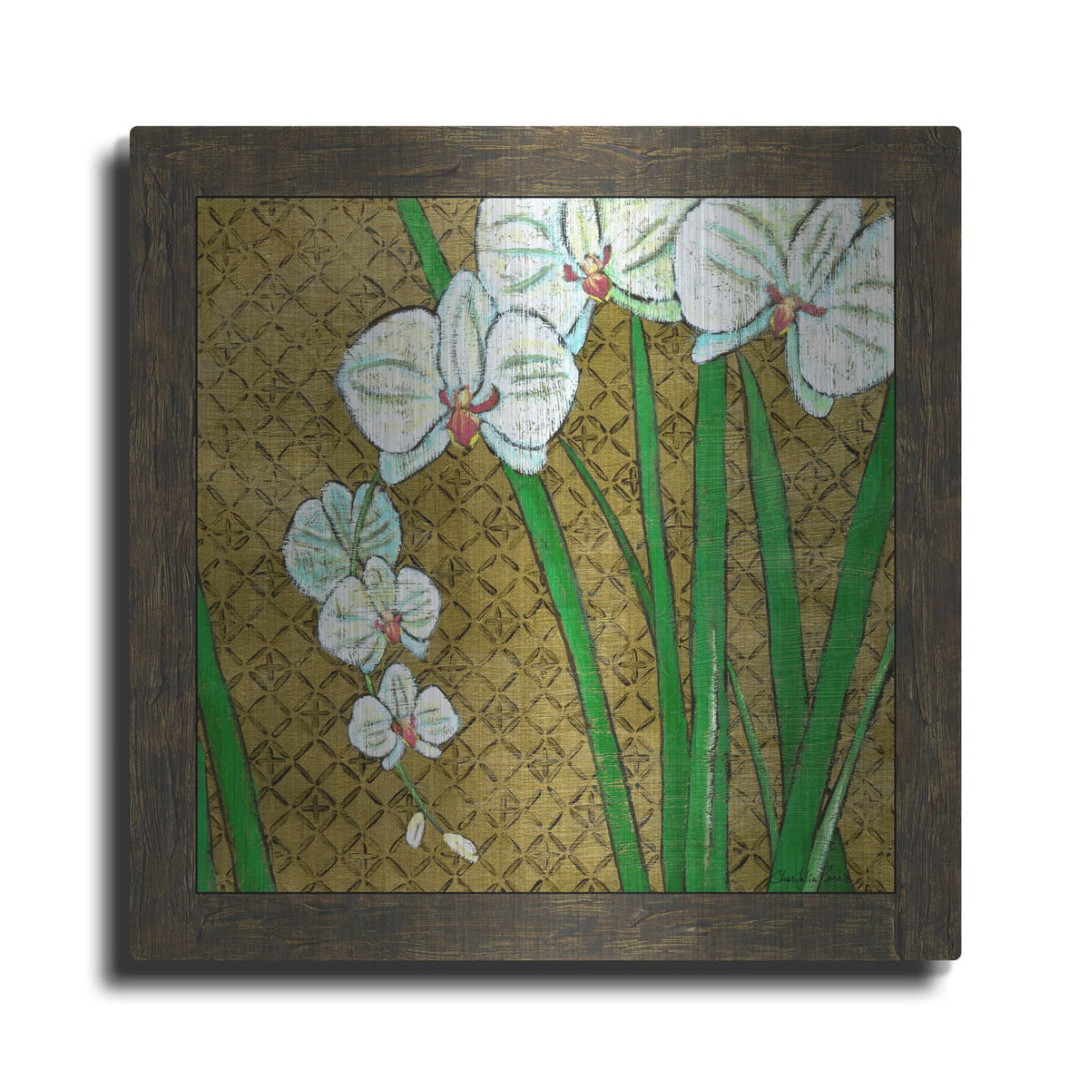 'Exotic Garden 1' by Chariklia Zarris – Metal Wall Art