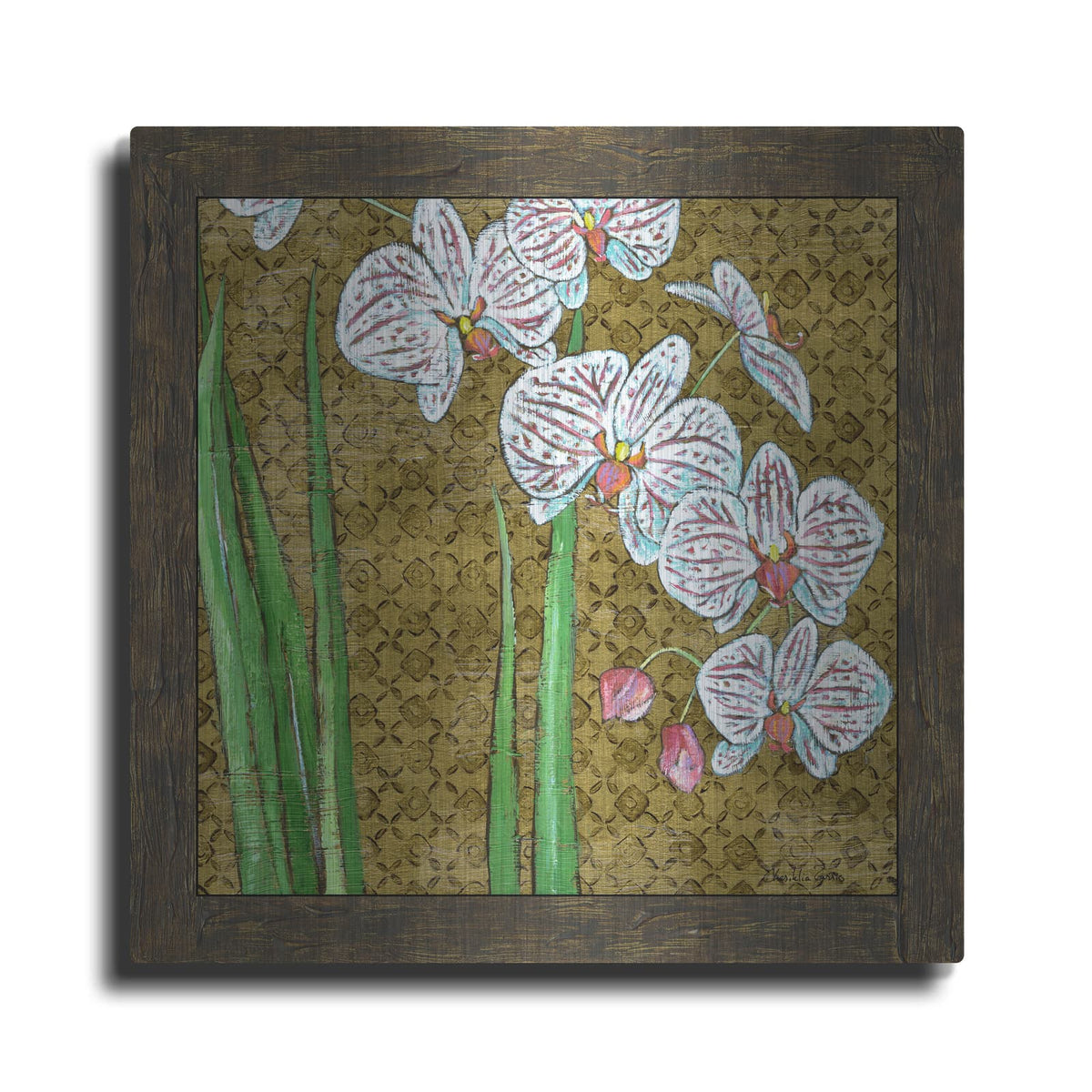 'Exotic Garden 2' by Chariklia Zarris – Metal Wall Art