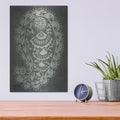 'Lola 2' by Chariklia Zarris – Metal Wall Art, 12x16 room view