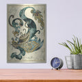 'Royal Phoenix' by Chariklia Zarris – Metal Wall Art, 12x16 room view
