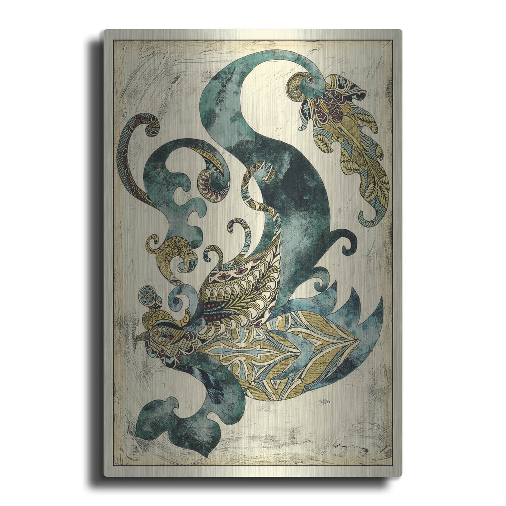 'Royal Phoenix' by Chariklia Zarris – Metal Wall Art