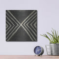 'Stone 1' by Chariklia Zarris – Metal Wall Art, 12x12 room view
