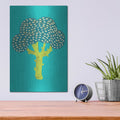 'Veggie Party 3' by Chariklia Zarris – Metal Wall Art, 12x16 room view