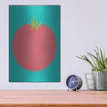 'Veggie Party 7' by Chariklia Zarris – Metal Wall Art, 12x16 room view