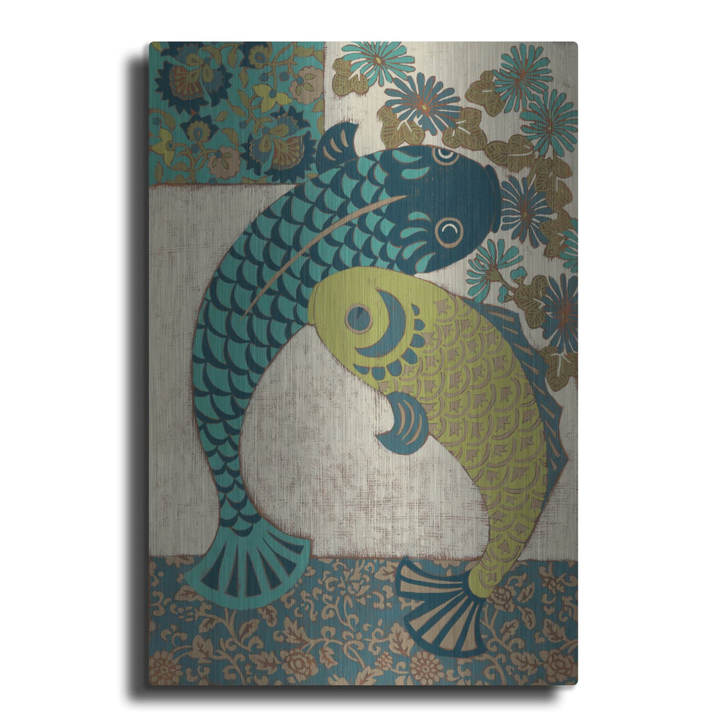 'Koi Ornament 1' by Chariklia Zarris – Metal Wall Art