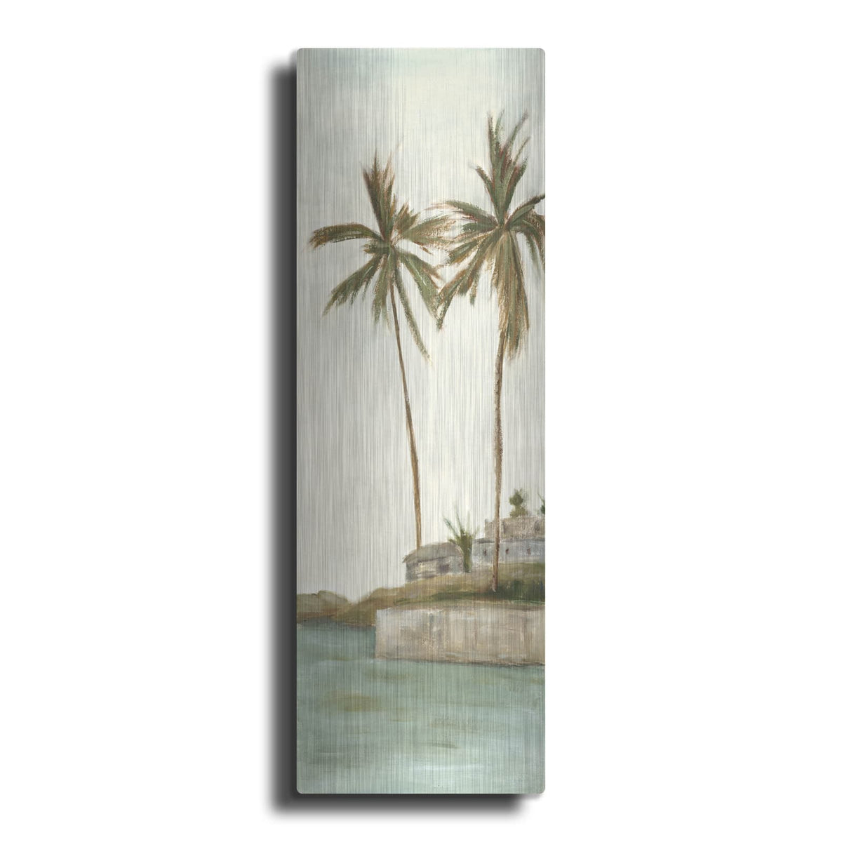 'Trishs Palms 1' by Chariklia Zarris – Metal Wall Art