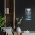 'Winter Woods 1' by Chariklia Zarris – Metal Wall Art, 12x24 room view