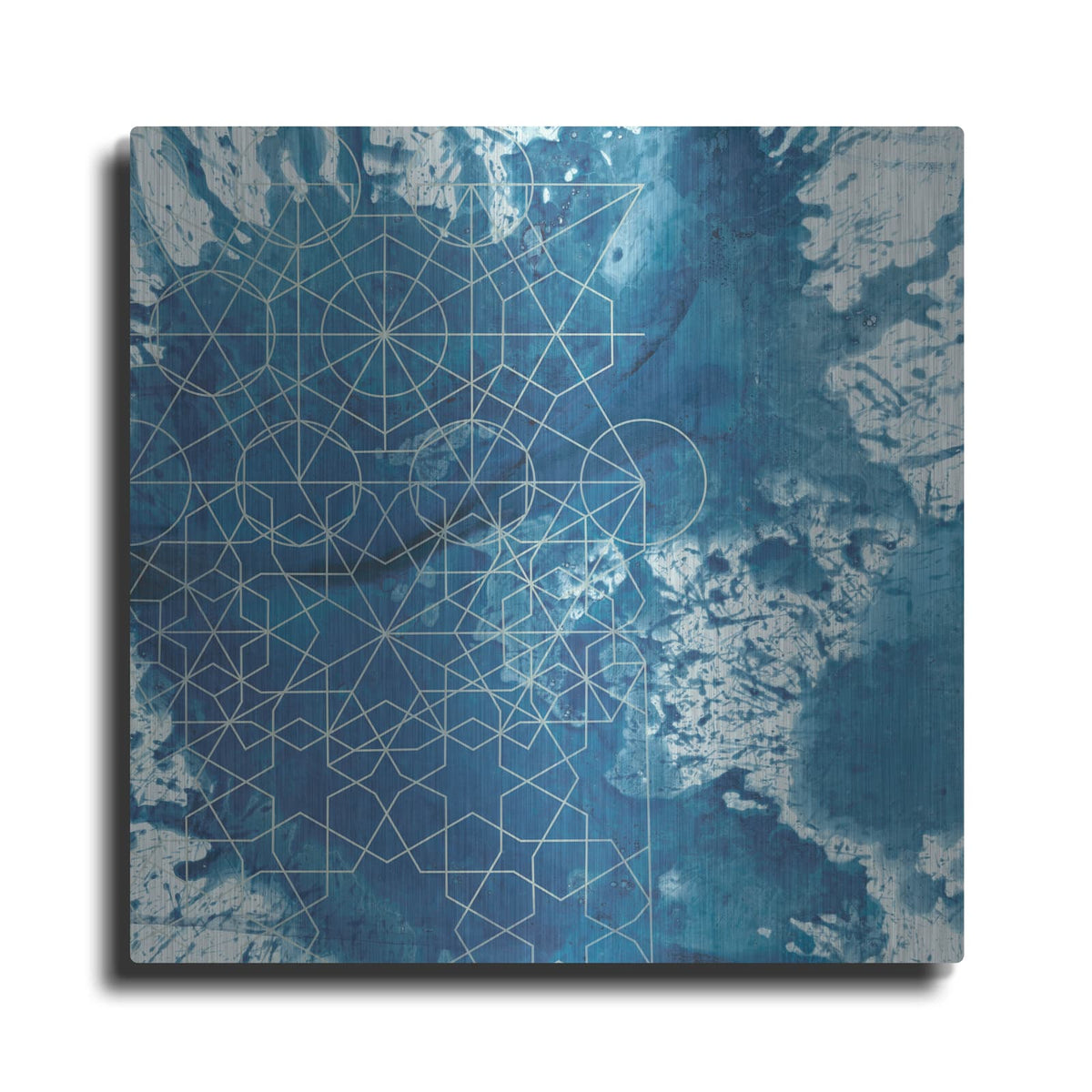 'Crystalline 4' by Chariklia Zarris – Metal Wall Art