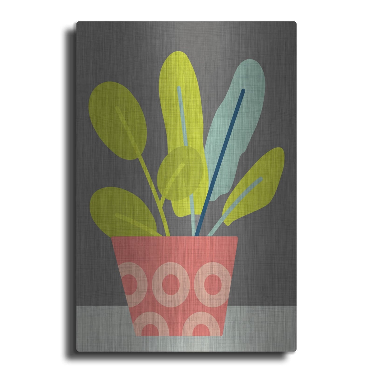 'Clay Pot 3' by Chariklia Zarris – Metal Wall Art