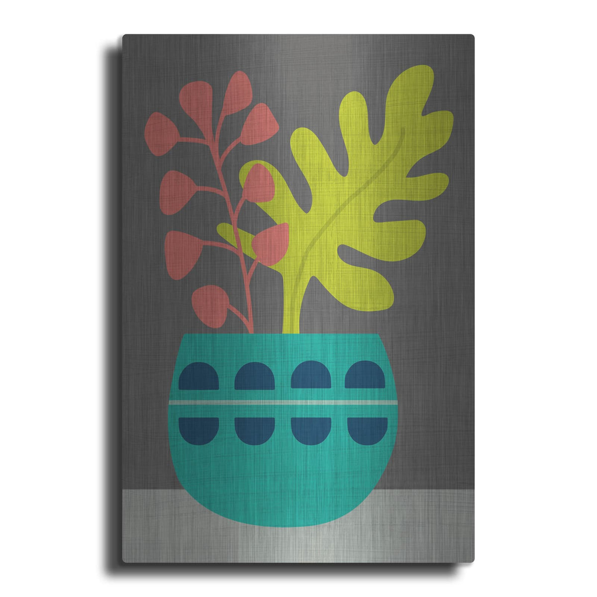 'Clay Pot 4' by Chariklia Zarris – Metal Wall Art