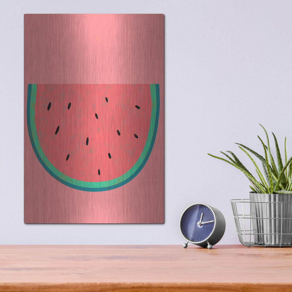 'Fruit Party 8' by Chariklia Zarris – Metal Wall Art, 12x16 room view