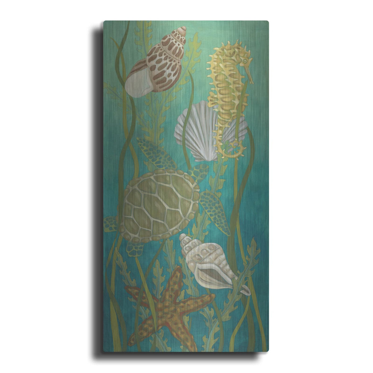 'Aquatic Life 2' by Chariklia Zarris – Metal Wall Art