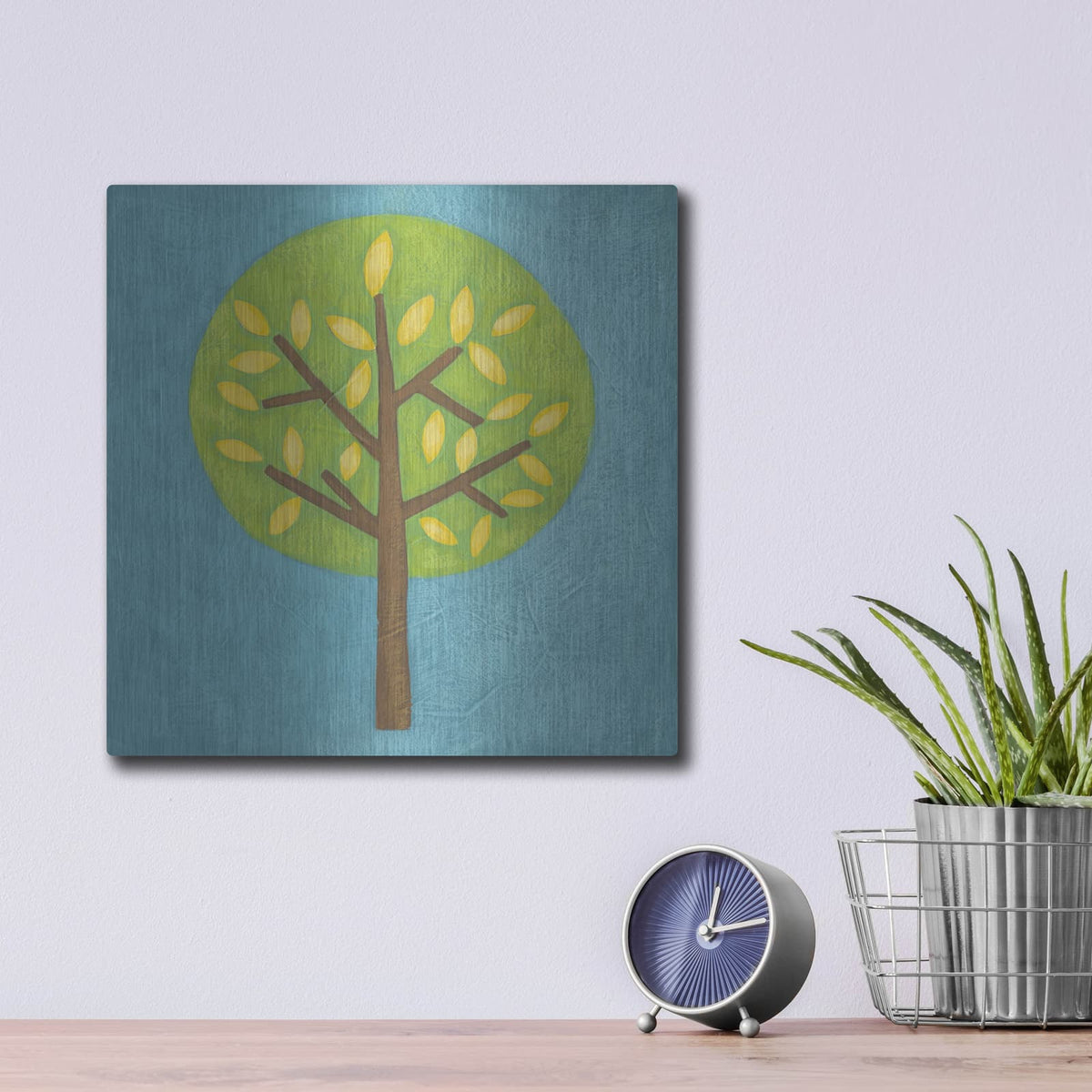 'Augusts Wish 1' by Chariklia Zarris – Metal Wall Art, 12x12 room view