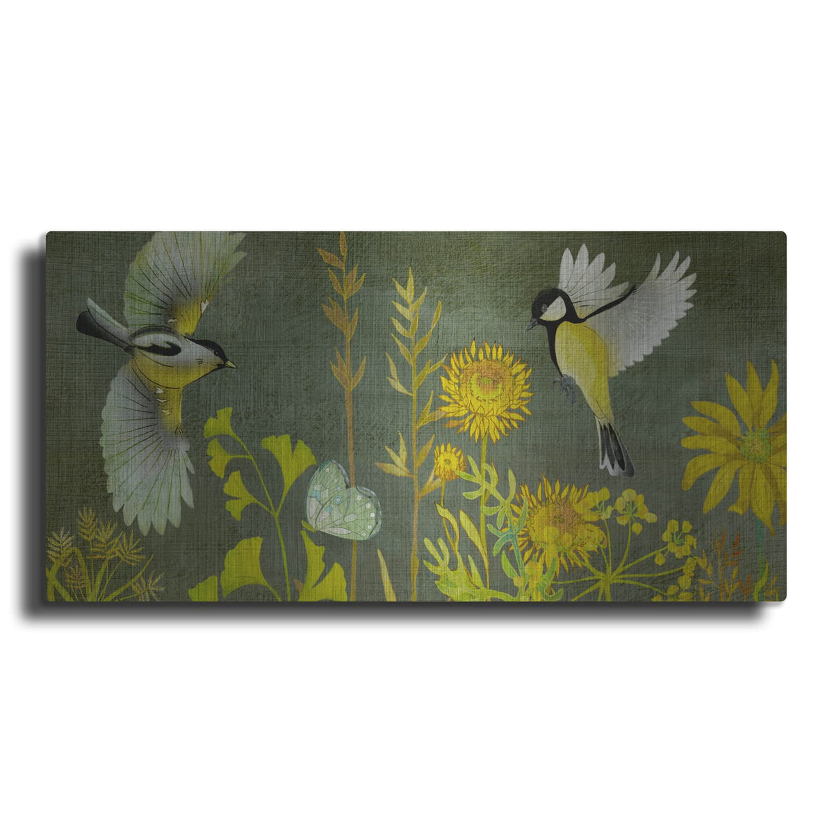 'Birding Collection H' by Chariklia Zarris – Metal Wall Art