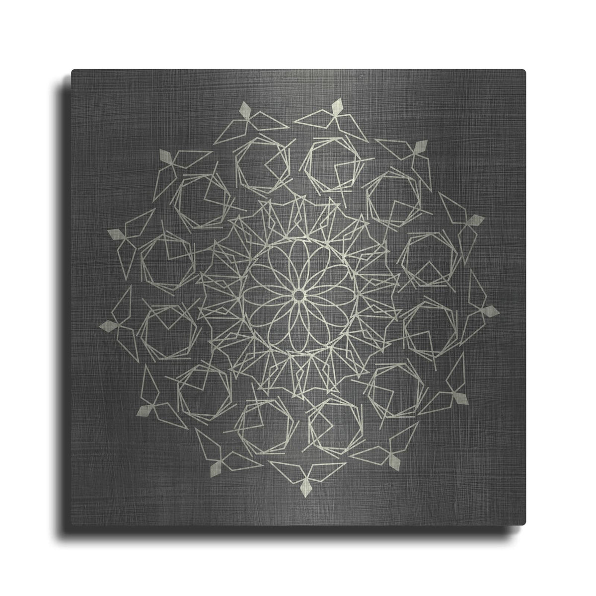 'Geometric Tile 3' by Chariklia Zarris – Metal Wall Art