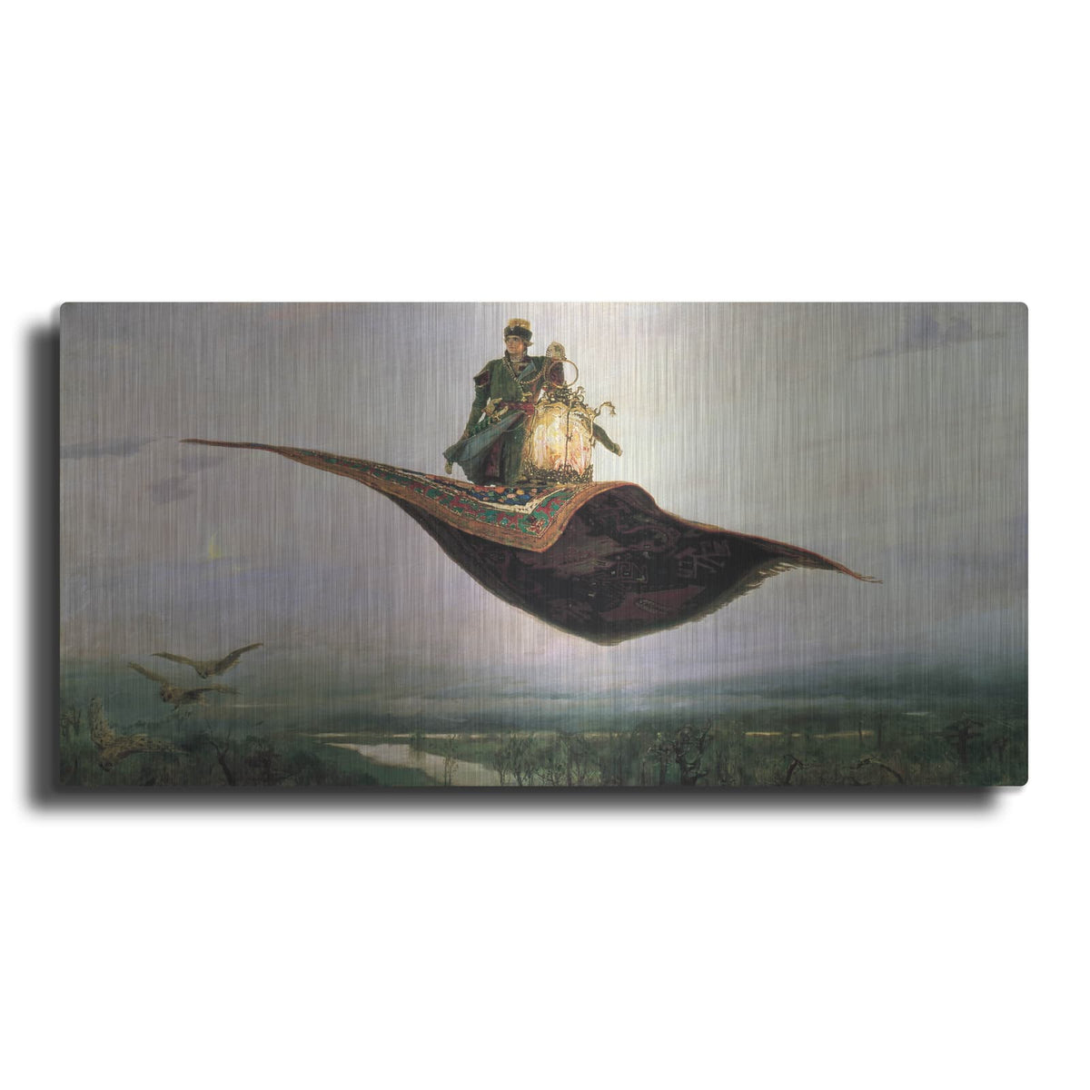 'The Flying Carpet' by Viktor Vasnetsov – Metal Wall Art