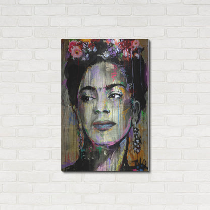 Luxe Metal Art 'Big K' by Loui Jover, Metal Wall Art,24x36