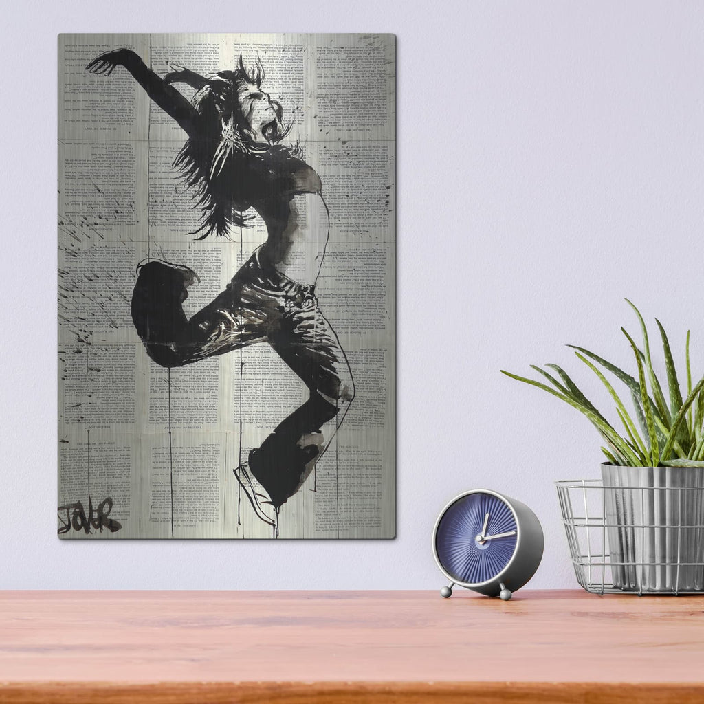 'Energy' by Loui Jover – Metal Wall Art, 12x16 room view