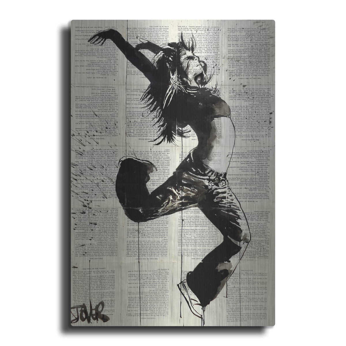 'Energy' by Loui Jover – Metal Wall Art