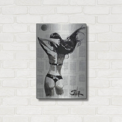 Luxe Metal Art 'In The Summertime' by Loui Jover, Metal Wall Art,16x24