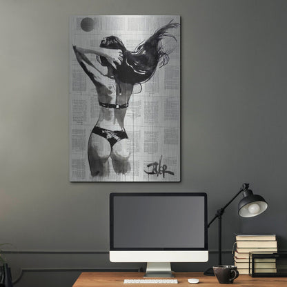 Luxe Metal Art 'In The Summertime' by Loui Jover, Metal Wall Art,24x36