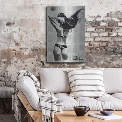 Luxe Metal Art 'In The Summertime' by Loui Jover, Metal Wall Art,24x36