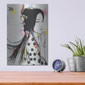 'Jing' by Loui Jover – Metal Wall Art, 12x16 room view