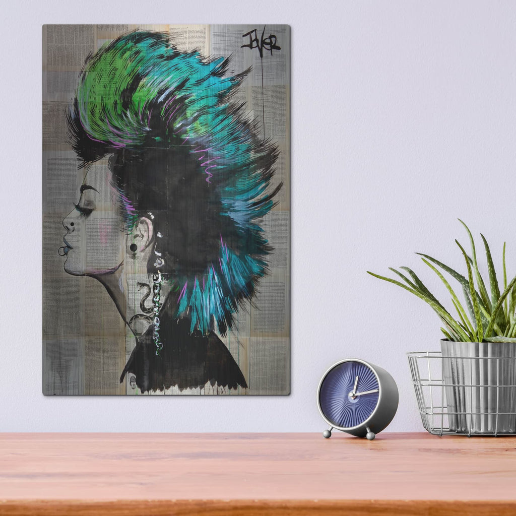 'Undergroundhr' by Loui Jover – Metal Wall Art, 12x16 room view