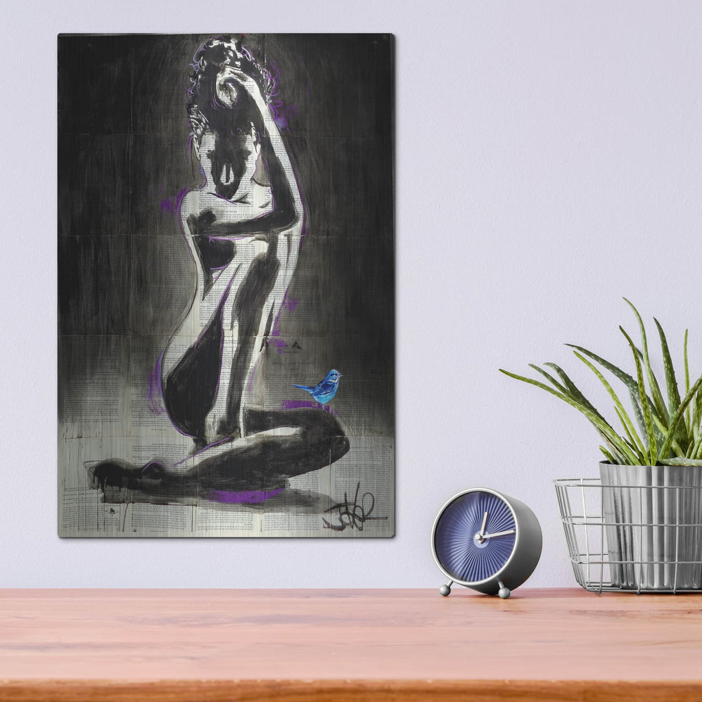 'Verity And Hope' by Loui Jover – Metal Wall Art, 12x16 room view