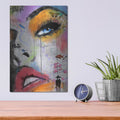 'Viva La' by Loui Jover – Metal Wall Art, 12x16 room view