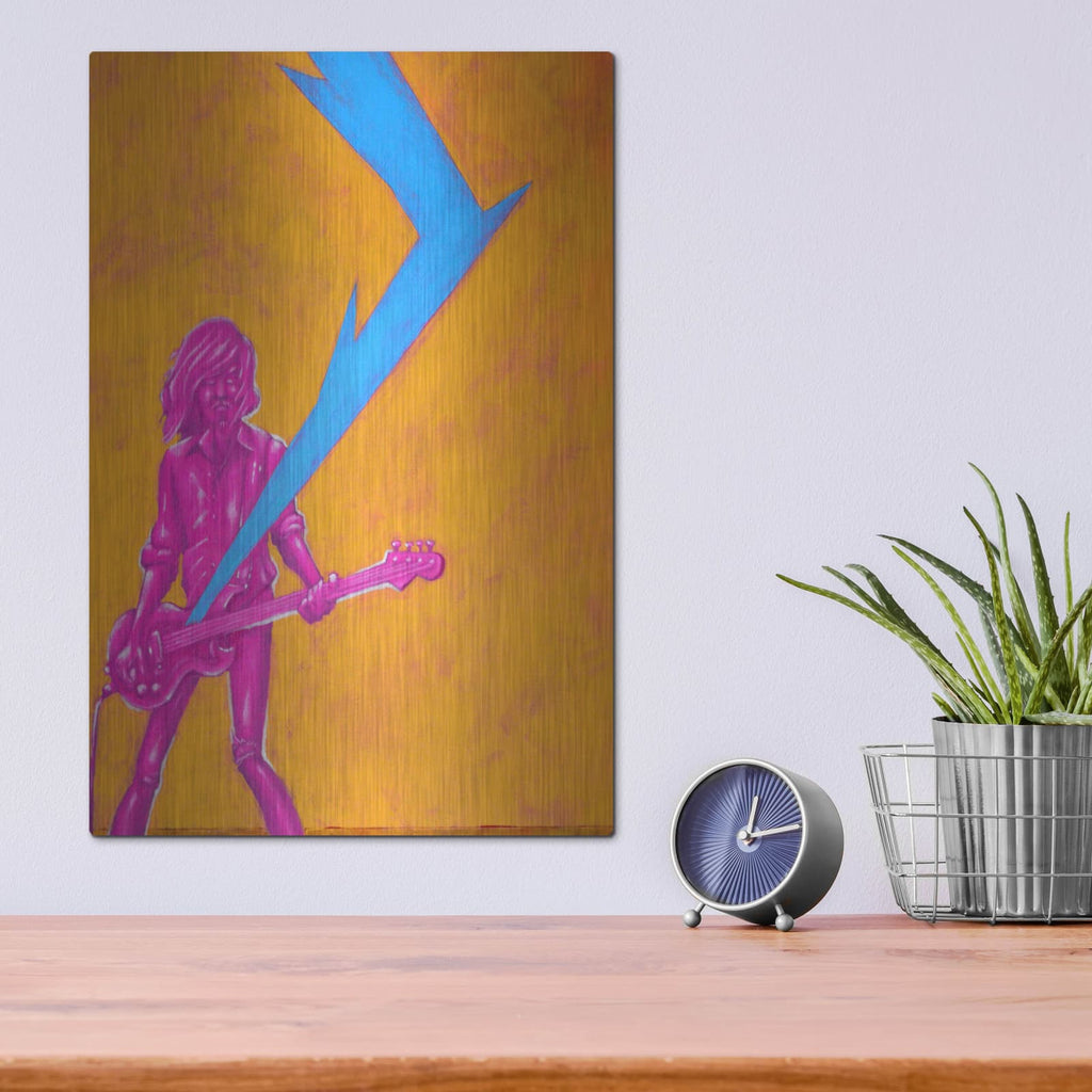 'Bass Man Alt' by Craig Snodgrass – Metal Wall Art, 12x16 room view