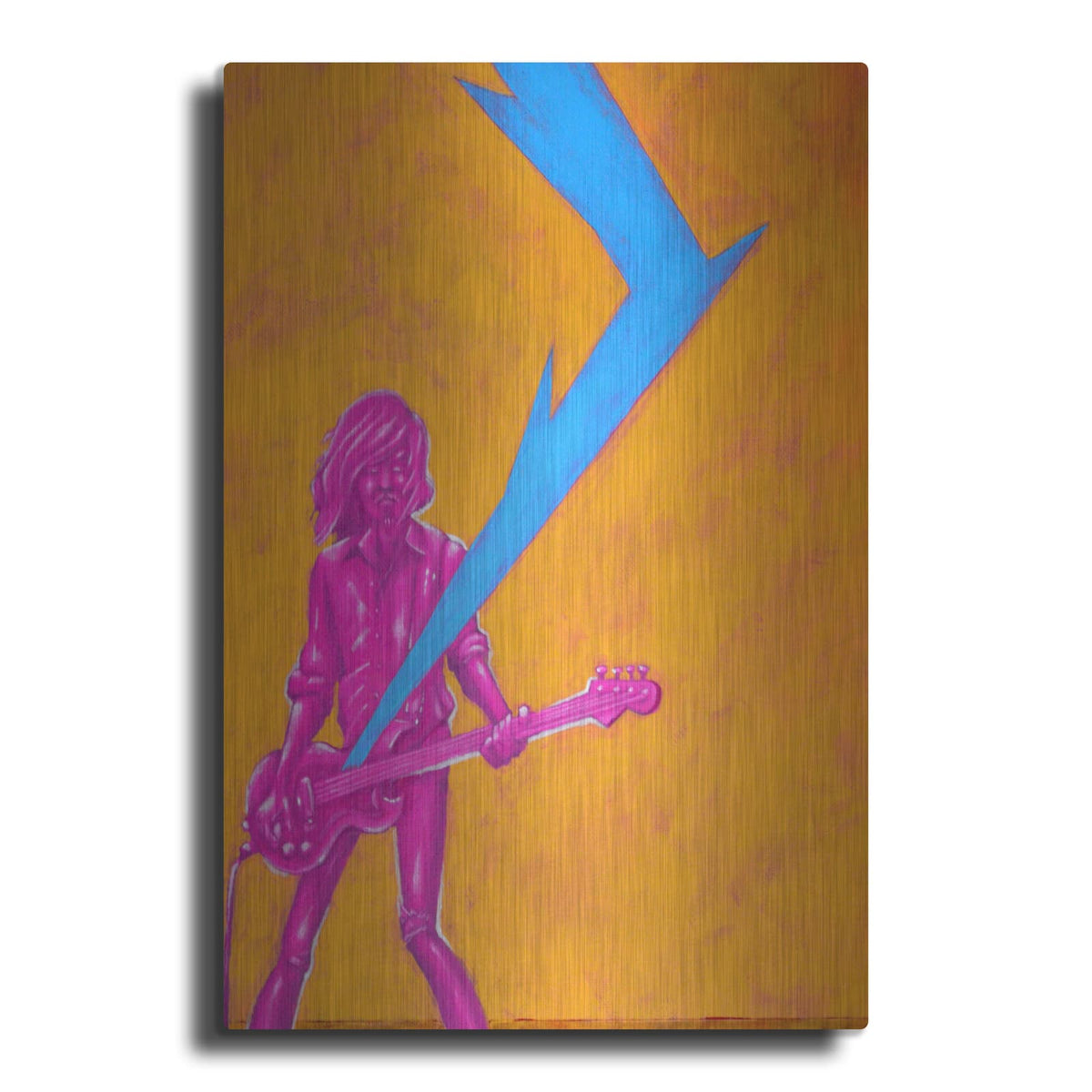 'Bass Man Alt' by Craig Snodgrass – Metal Wall Art