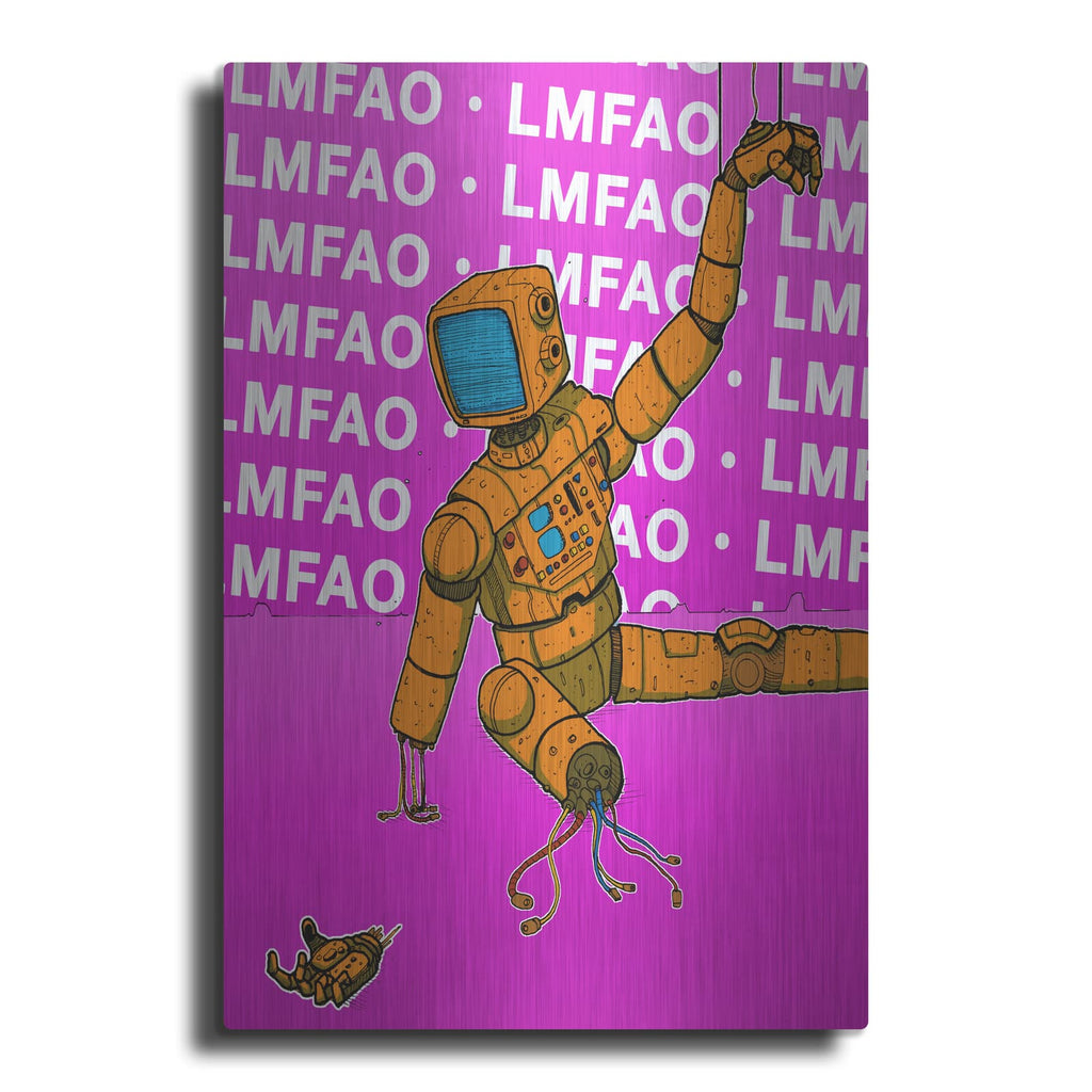'Lmfao' by Craig Snodgrass – Metal Wall Art