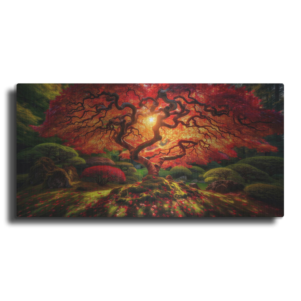 'Fire Garden' by Rich Monet Metal Wall Art