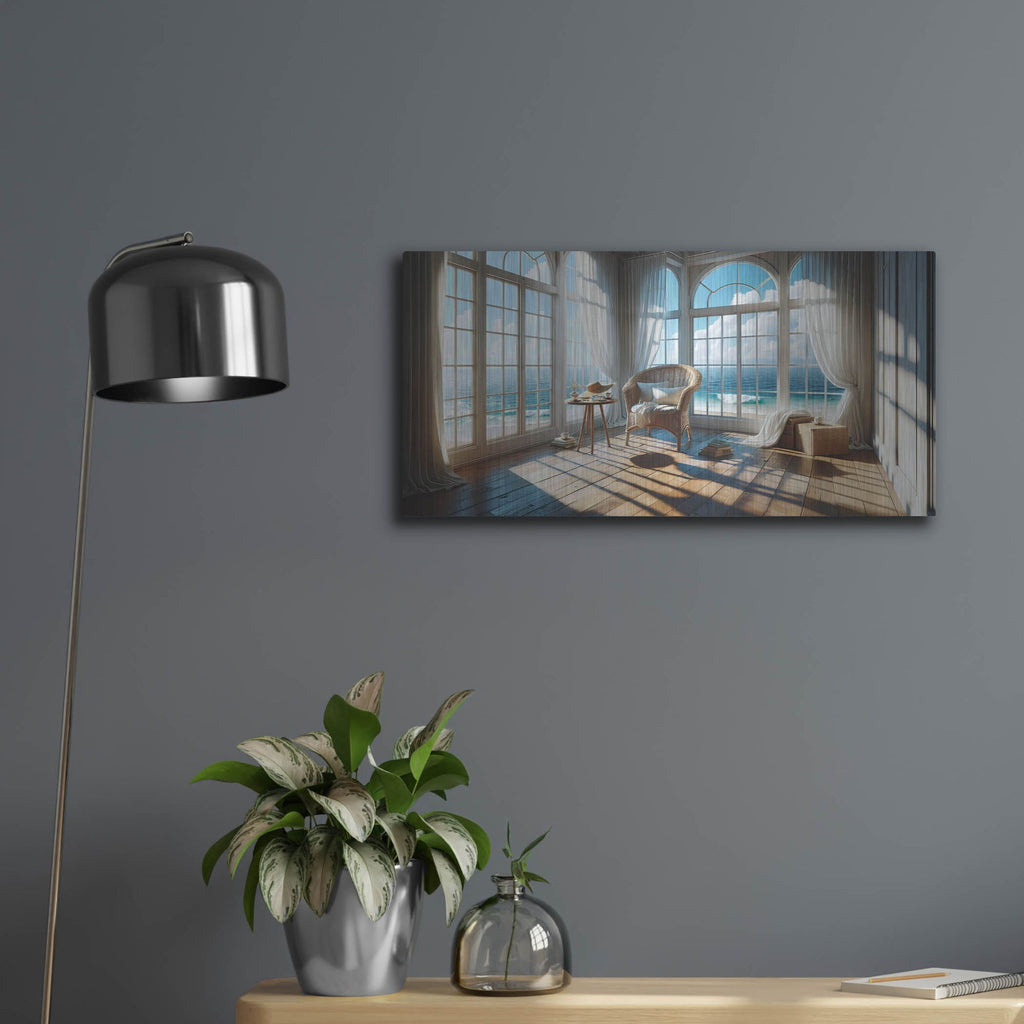 'Reading Room' by Rich Monet Metal Wall Art