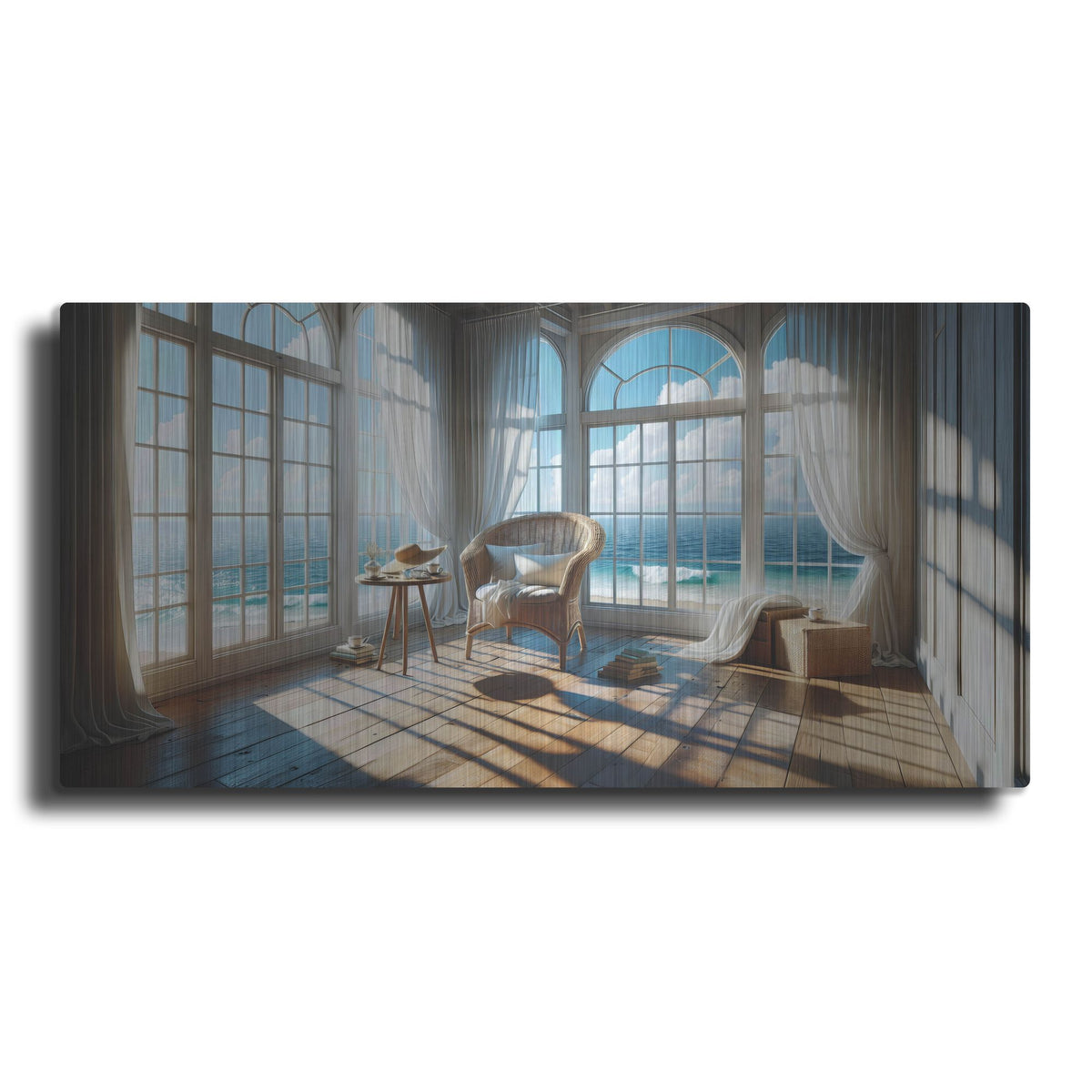 'Reading Room' by Rich Monet Metal Wall Art