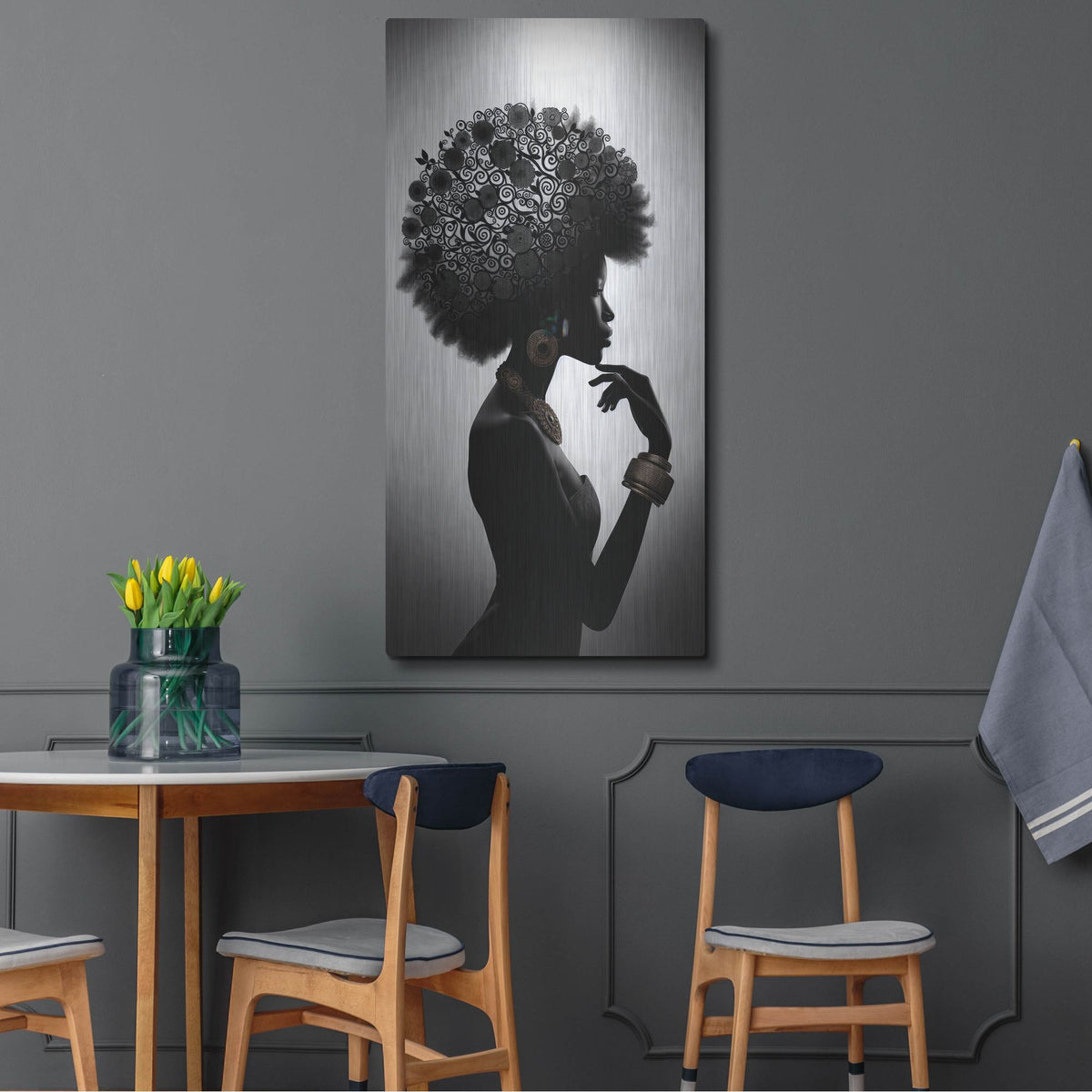 'The Modernist' by Rich Monet Metal Wall Art